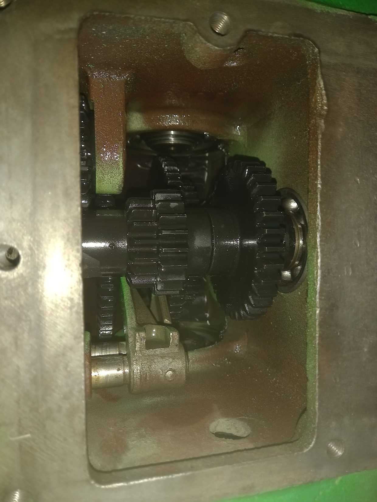 Detail převodovky PF 61
